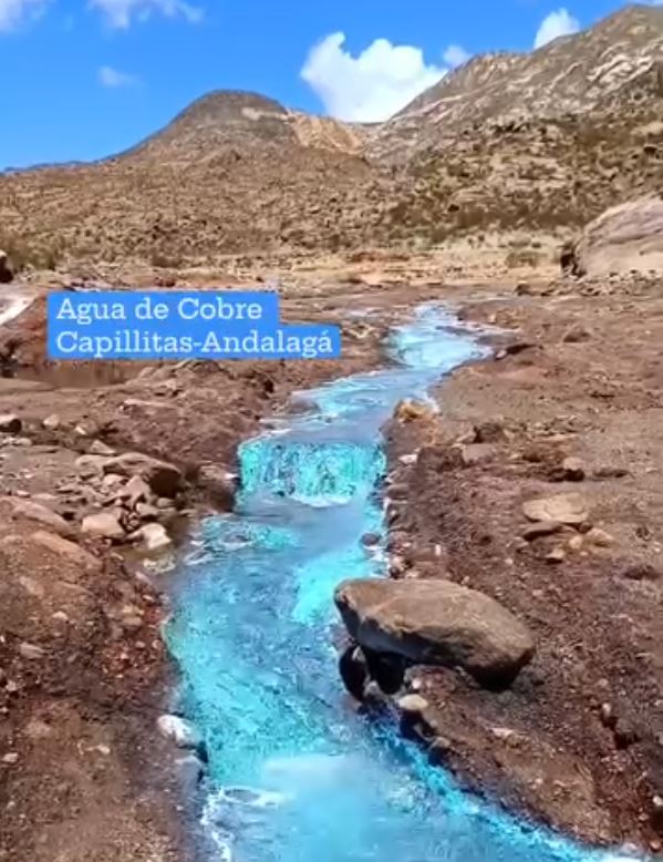 El misterio del agua de cobre en Capillitas, Andalgalá